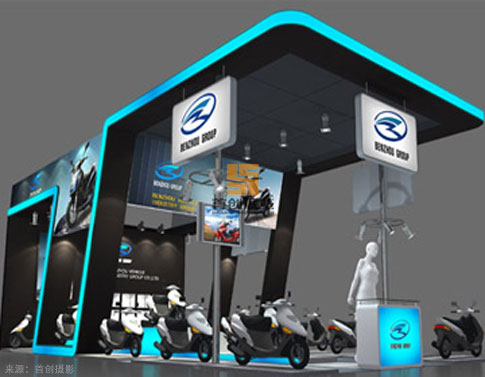 本州車業(yè) 廣州展會(huì)展位設(shè)計(jì)